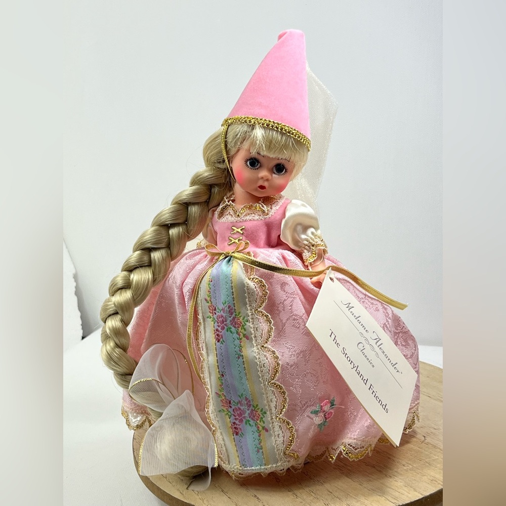 Madame Alexander Rapunzel Doll VTG Storyland Friends W/Box Stand Not Included